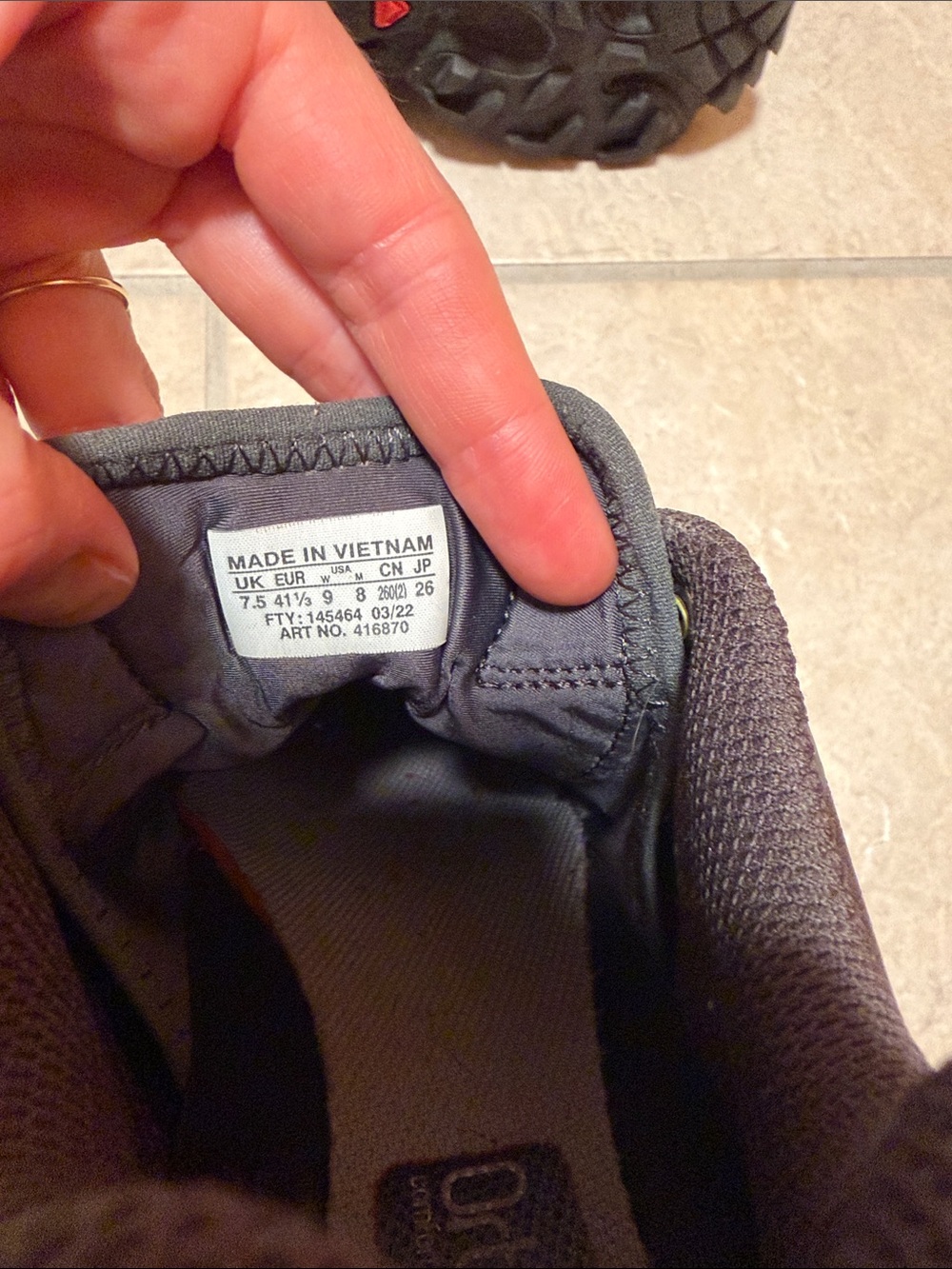 Salomon XT-6 grey/green size W9/M8 - Picture 13 of 13